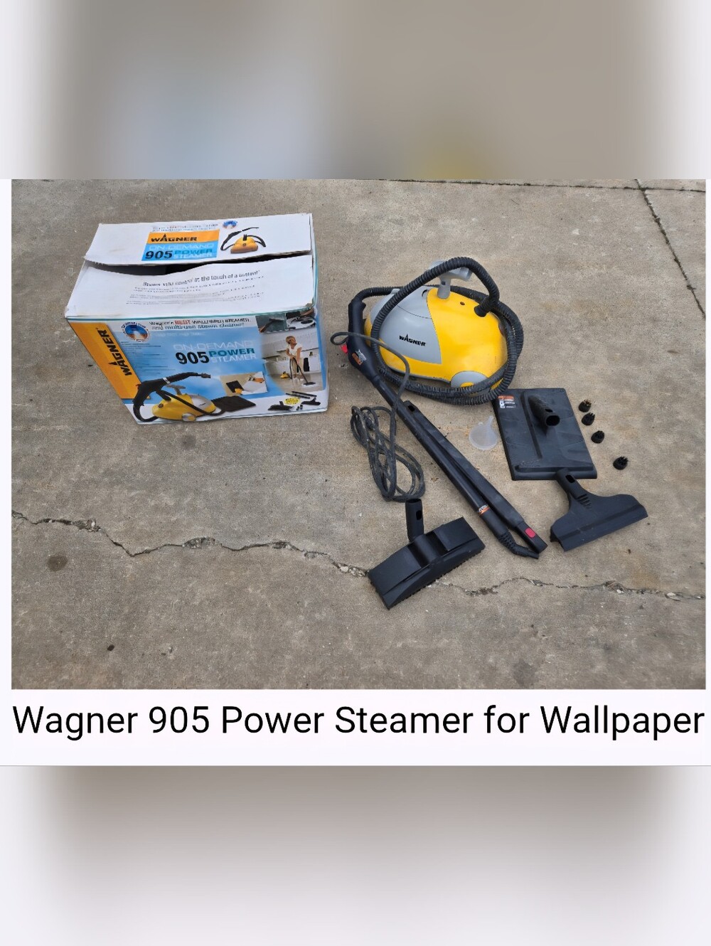 Wagner 905 Power Steamer for Wallpaper